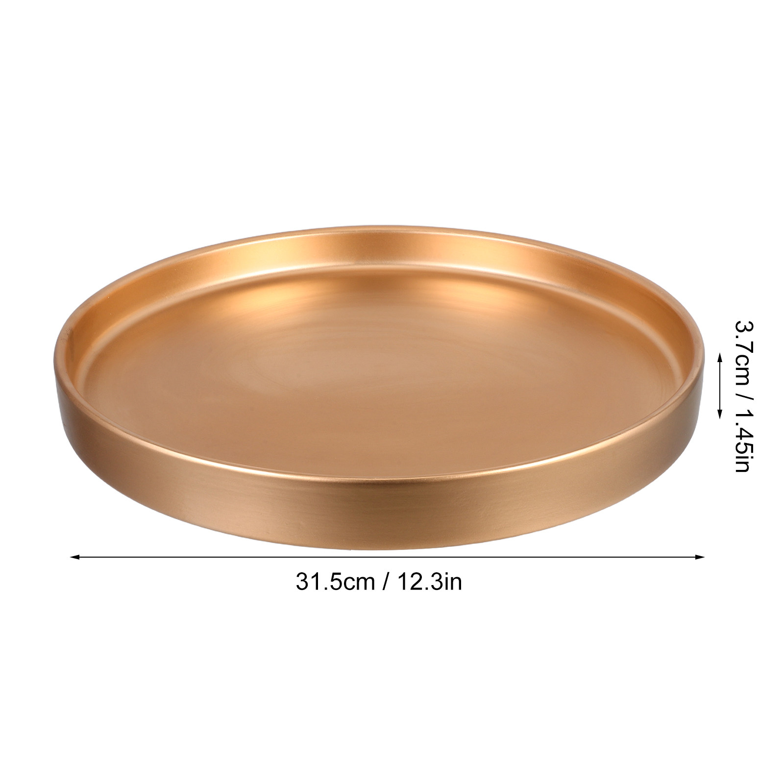 고급스러운 대형 원형 세라믹 화분 받침, 금색 세라믹  - Drip Tray Saucer 리뷰 및 가격